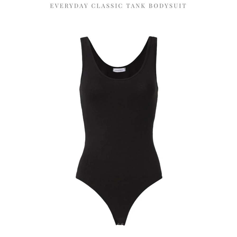 Ambitionist black Tank Bodysuit